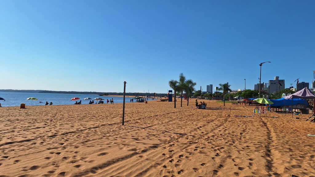 Playa San José, Encarnación, Paraguay