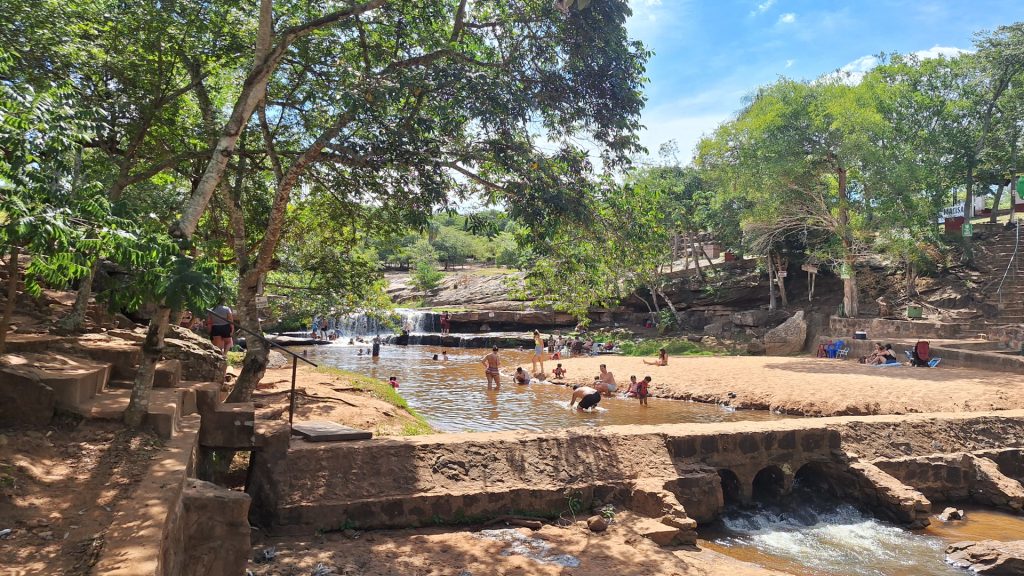 Balneario Salto Amambay, Piribebuy Cordillera